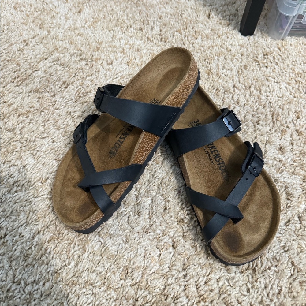 Birkenstock Mayari Black Oiled Leather